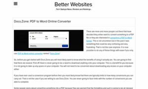 Better-websites.com thumbnail