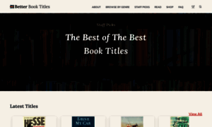 Betterbooktitles.com thumbnail