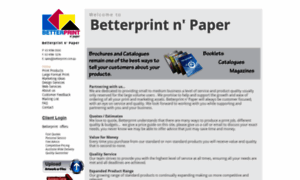 Betterprint.net.au thumbnail