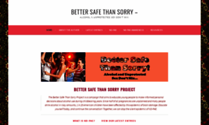 Bettersafethansorryproject.com thumbnail