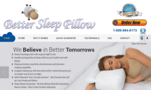 Bettersleeppillow.com thumbnail