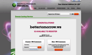 Bettertomorrow.ws thumbnail