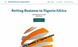 Betting-business-in-nigeriaafrica.business.site thumbnail