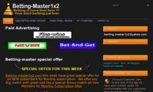 Betting-master1x2.com thumbnail