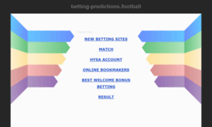 Betting-predictions.football thumbnail