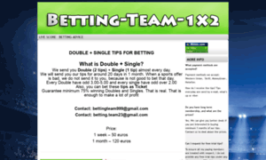 Betting-team-1x2.com thumbnail