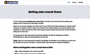 Betting-utan-svensk-licens.bet thumbnail