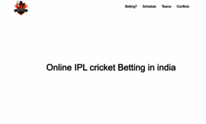 Bettingonlinecricket.online thumbnail