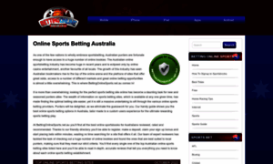Bettingonlinesports.net.au thumbnail
