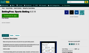 Bettingpros-sports-betting-ios.soft112.com thumbnail