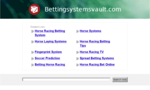 Bettingsystemsvault.com thumbnail