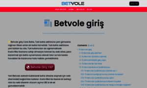 Betvole1.com thumbnail