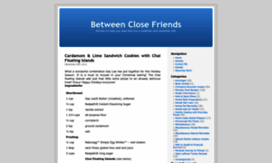 Betweenclosefriends.com thumbnail