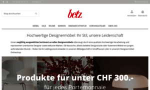 Betz-designmoebel.ch thumbnail