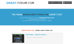 Beurfm.great-forum.com thumbnail