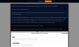 Beverages031815.questionpro.com thumbnail