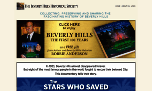 Beverlyhillshistoricalsociety.org thumbnail