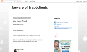 Bewarefraudclients.blogspot.in thumbnail