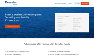 Bewaterfund.com thumbnail