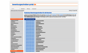 Bewerbungsschreiben-portal.de thumbnail