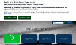 Bewickcrescentsurgery.nhs.uk thumbnail