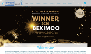 Beximco-pharma.com thumbnail