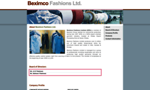 Beximcofashions.com thumbnail