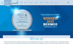 Beximcopharma.com thumbnail