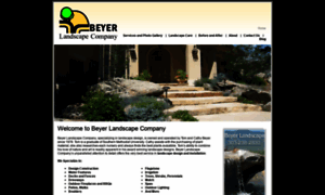 Beyerlandscapecompany.com thumbnail