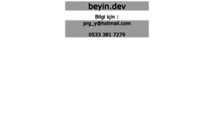 Beyin.dev thumbnail