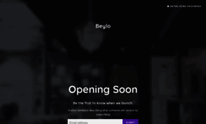 Beylo.myshopify.com thumbnail