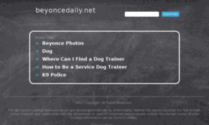 Beyoncedaily.net thumbnail