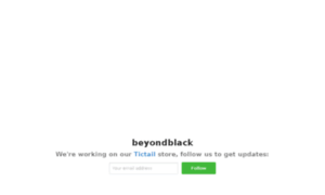 Beyondblack.tictail.com thumbnail