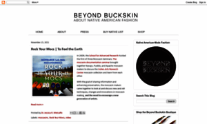 Beyondbuckskin.blogspot.com thumbnail