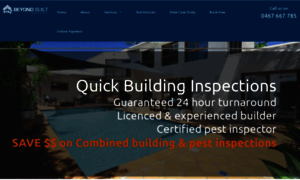 Beyondbuiltinspections.com.au thumbnail