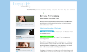 Beyondnetworking.co.uk thumbnail