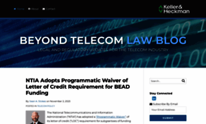 Beyondtelecomlawblog.com thumbnail