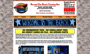 Beyondthebeachtanningspa.com thumbnail