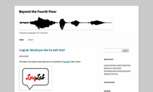 Beyondthefourthfloorblog.com thumbnail