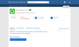 Bfgminer.software.informer.com thumbnail