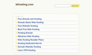 Bfhosting.com thumbnail