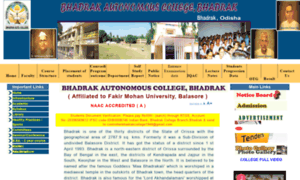 Bhadrakcollege.nic.in thumbnail