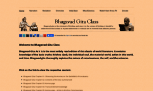 Bhagavadgitaclass.com thumbnail