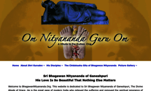 Bhagawannityananda.org thumbnail