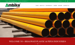 Bhagwatiplasticpipe.com thumbnail