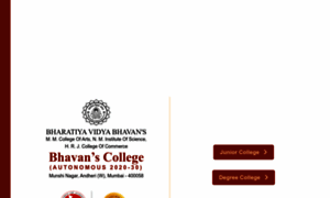 Bhavans.ac.in thumbnail