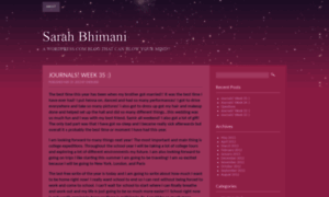 Bhimanisarah.wordpress.com thumbnail