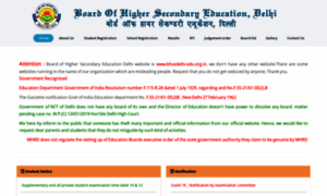 Bhsedelhi-edu.org.in thumbnail