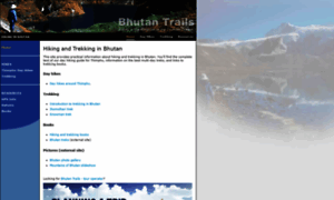 Bhutan-trails.org thumbnail