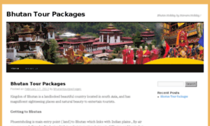 Bhutantourpackages.com thumbnail